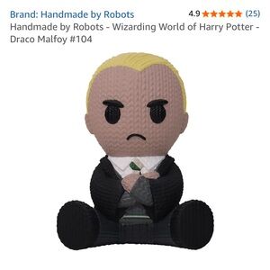 Handmade by Robots - Wizarding World of Harry Potter - Draco Malfoy